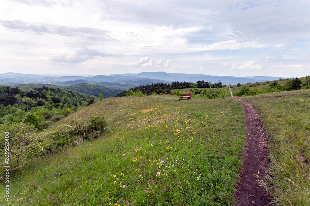 Fototapeta premium Nagy-Szenas mountain in the Pilis