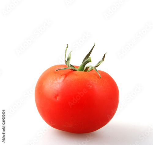 Wallpaper Mural Close-Up Of Red Tomato On White Background Torontodigital.ca