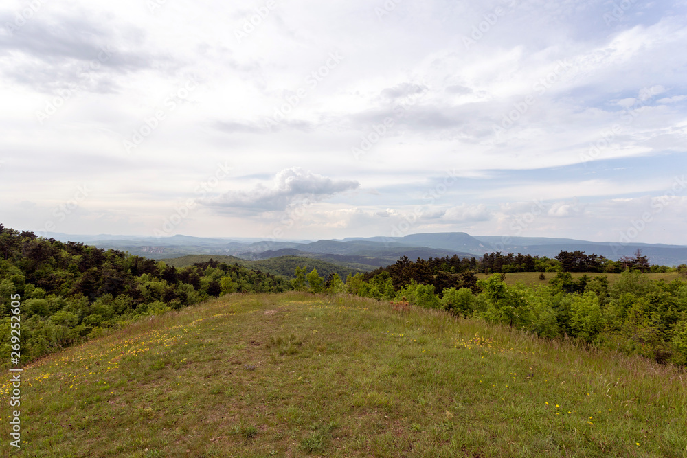 Nagy-Szenas mountain in the Pilis