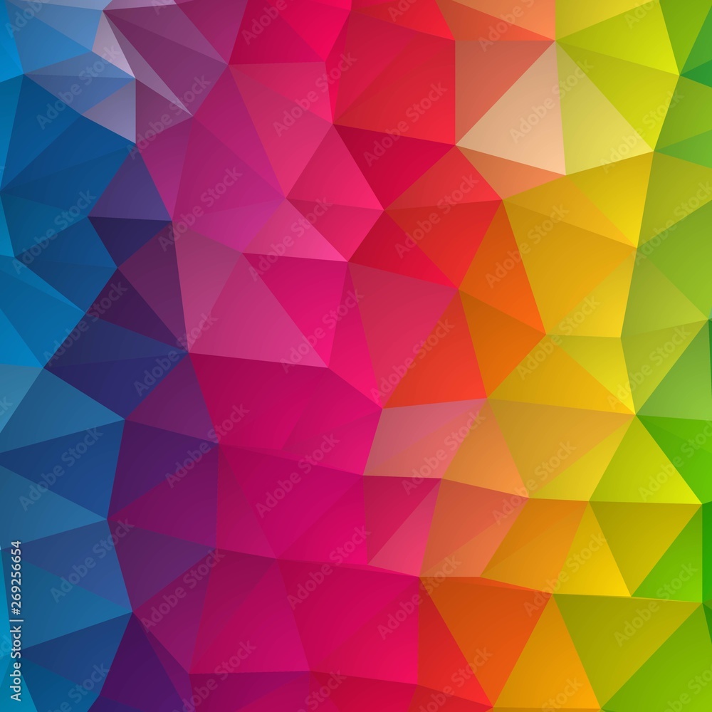 Obraz premium colored triangular background. polygonal style. layout for advertising. eps 10