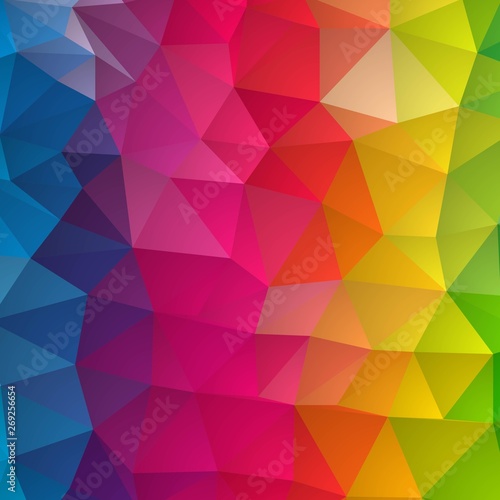 colored triangular background. polygonal style. layout for advertising. eps 10