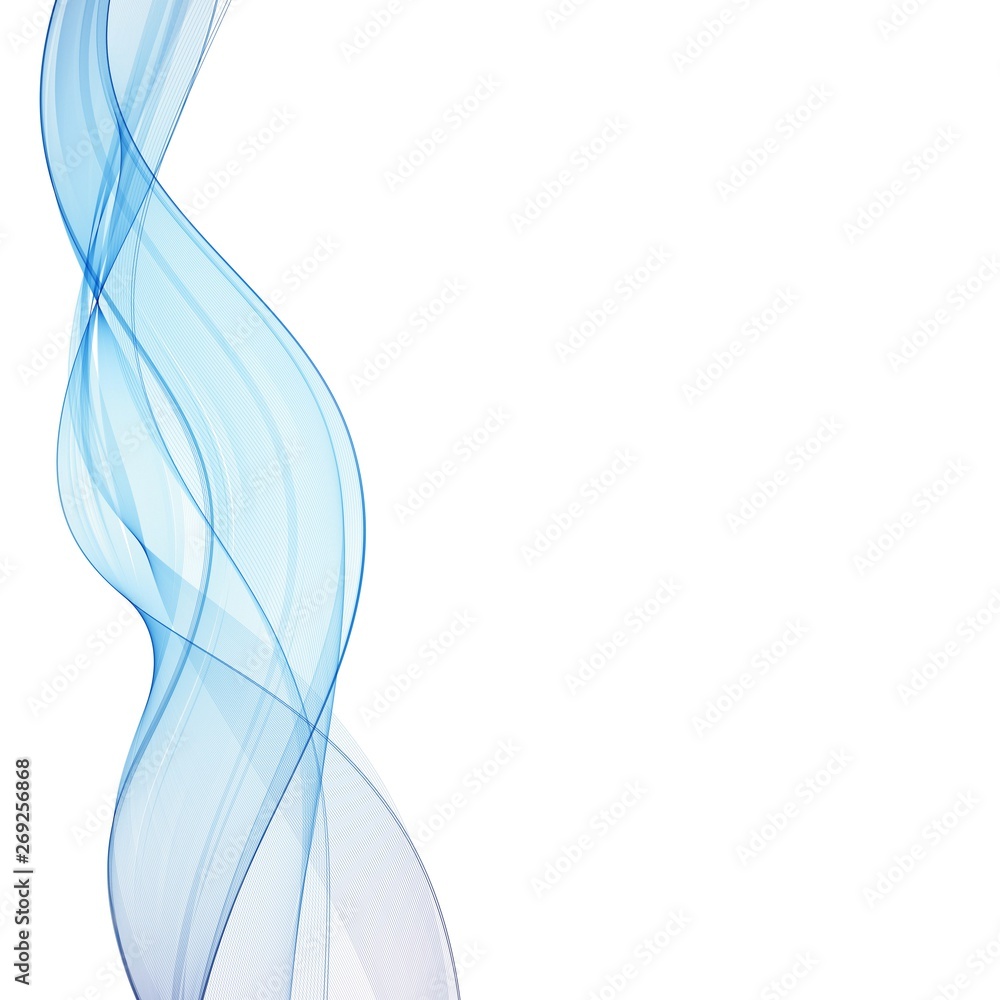 blue wave. vector illustration. abstract vector background. eps 10