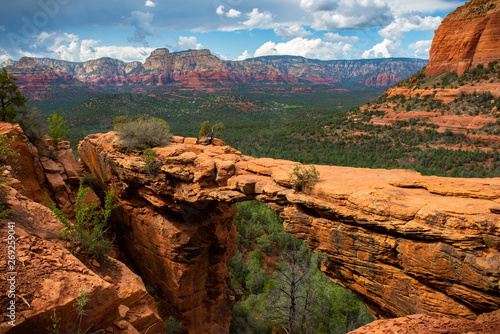 Devils Bridge in Sedona Arizona photo