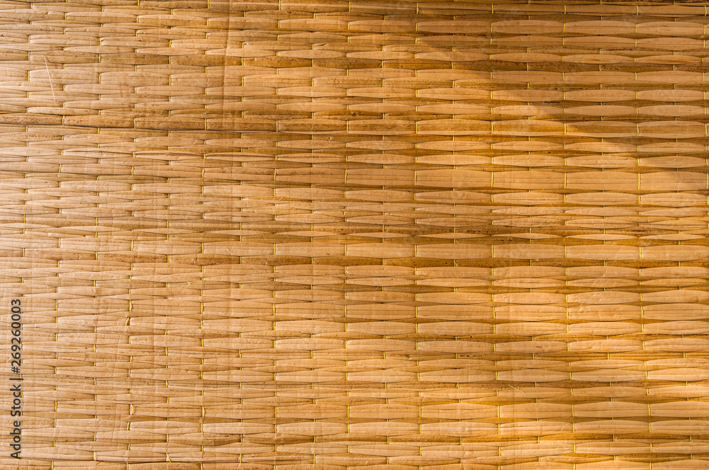 Detail handcraft bamboo weaving texture background. Detail handcraft bamboo weaving texture background.