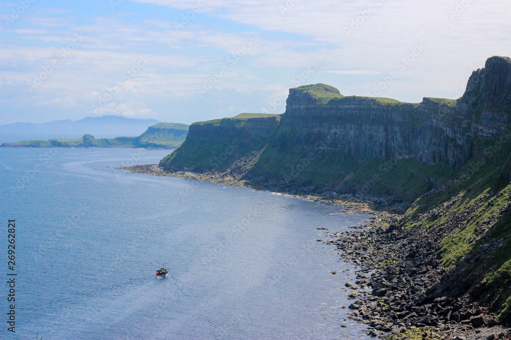 Isle of Skye's beautiful coastline 