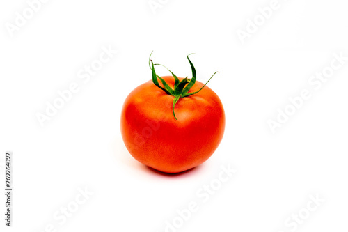 Wallpaper Mural Tomato isolated. Tomato with clipping path. Full depth of field. Fresh tomato isolated on white background Torontodigital.ca