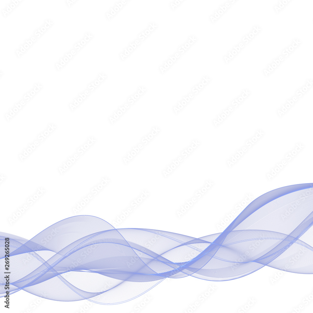 blue vector wave. abstract background. modern design. eps 10