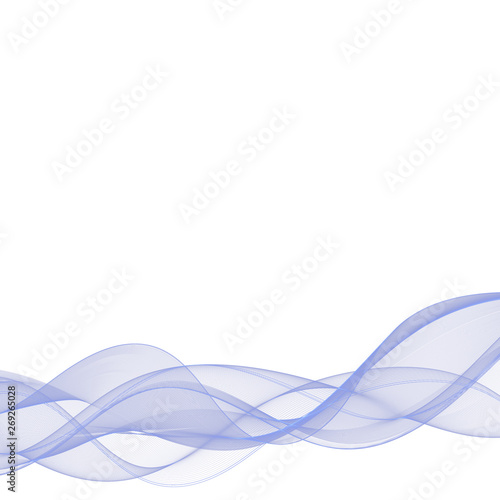 blue vector wave. abstract background. modern design. eps 10