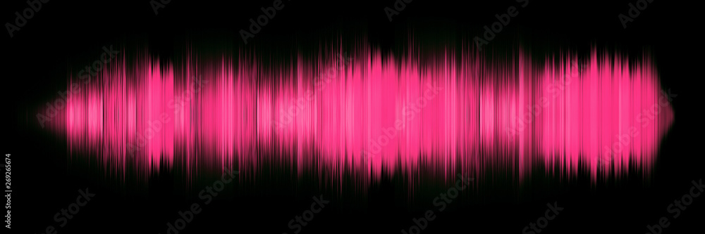 Sound wave , wave frequencies, light abstract background,Bright,equalizer. Sound waves oscillating.