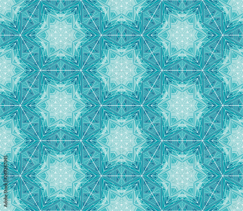Abstract mosaic, kaleidosco...