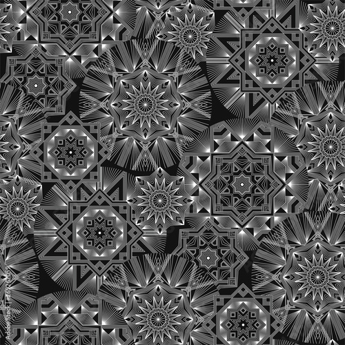 Geometrical monochrome flow...
