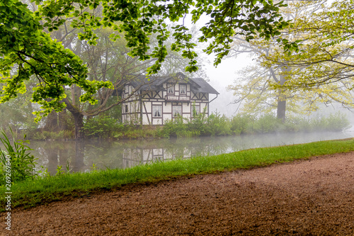 Schwanenhaus im Stadpark Greiz photo