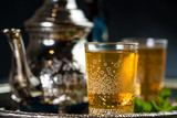 Moroccan tea from popular drinks in the Maghreb