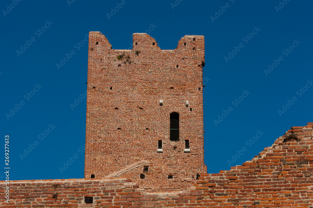 The town of Noale in Italy / The fortress of Tempesta