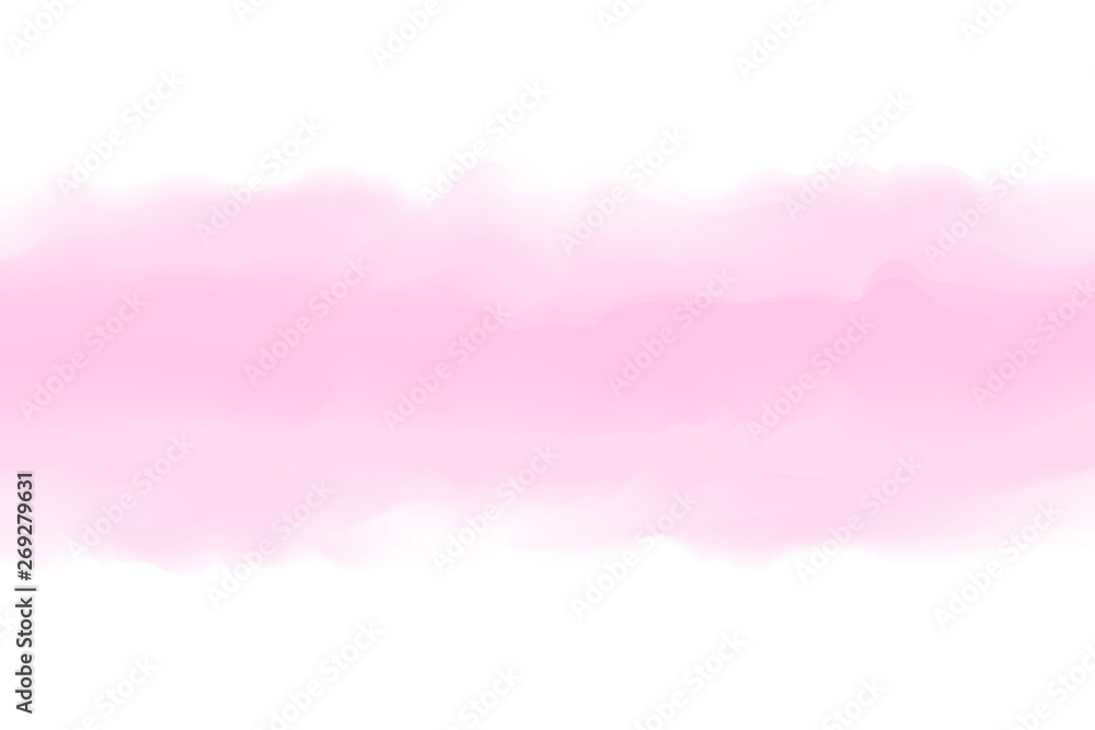 pink abstract watercolor background, colorful water color for pink background card or banners advertising design, watercolor pink for copy space, water colors stain strips colors mix white background