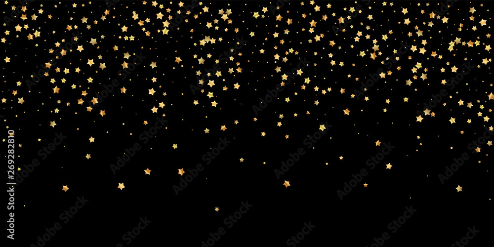Gold stars random luxury sparkling confetti. Gold stars random luxury sparkling confetti.