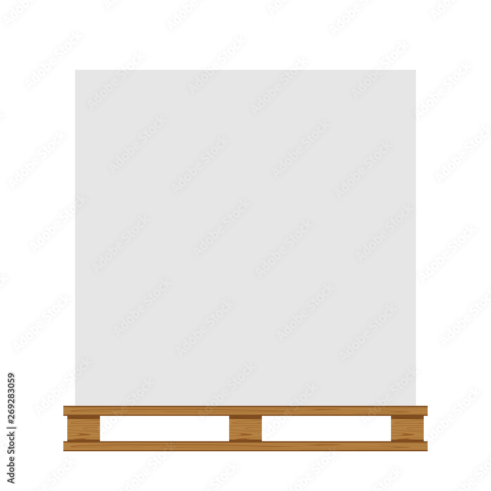 empty wooded pallet isolated on white background and copy space, blank pallet wood for placing products boxes stack in factory warehouse, illustration wooded pallet for crate boxes storage empty wooded pallet isolated on white background and copy space, blank pallet wood for placing products boxes stack in factory warehouse, illustration wooded pallet for crate boxes storage