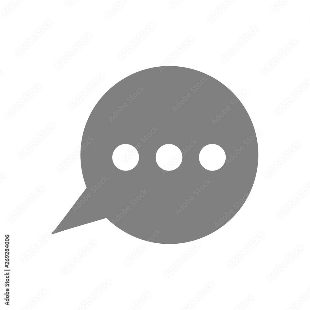Chat icon, sms icon, chat, bubble, comments icon, speech bubbles grey color Icon Chat icon, sms icon, chat, bubble, comments icon, speech bubbles grey color Icon