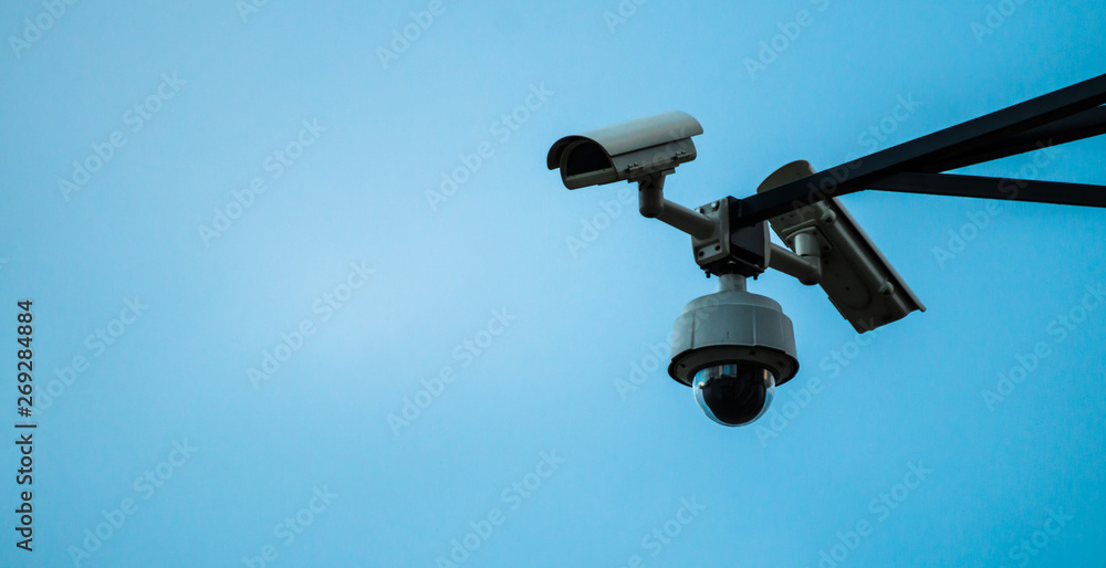 CCTV Security camera for home security	isolated