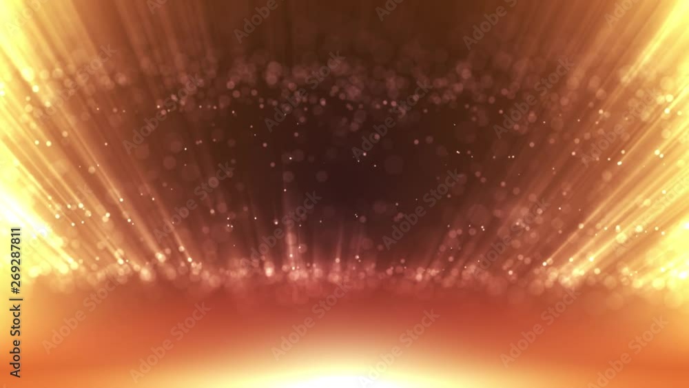 Particles gold glitter With Rays Light awards dust abstract background Particles gold glitter With Rays Light awards dust abstract background