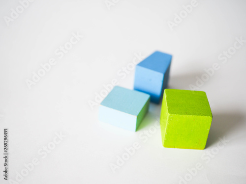 colored children s cubes