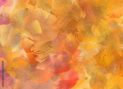 Abstract colorful stripes. Digital design painting impressionism artwork. Hand drawn artistic pattern. Modern art. Good for printed pictures, postcards, posters or wallpapers and textile printing.