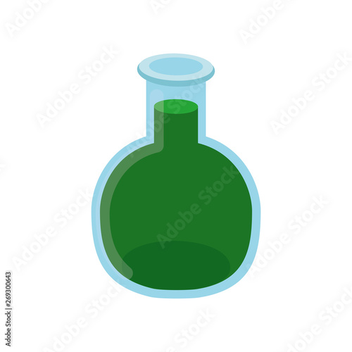 laboratory instruments in white background
