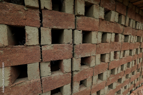 Brick manufacturing and drying Çorum Turkey