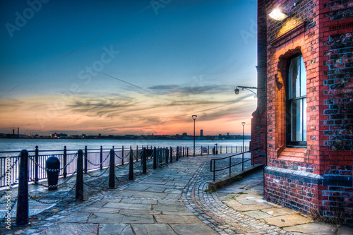 Liverpool Albert Dock sunset