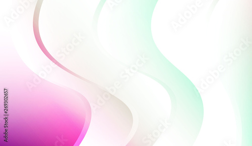 Geometric Pattern With Lines, Wave. For Your Design Ad, Banner, Cover Page. Colorful Vector Illustration.