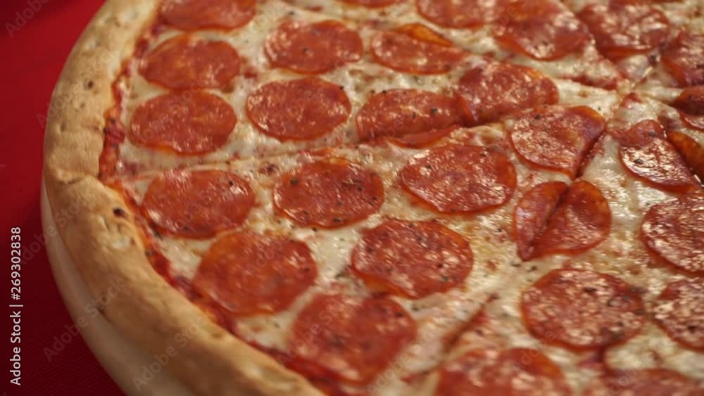 Pizza. Delicious, tasty, stinging, italian. Pizza. Delicious, tasty, stinging, italian.