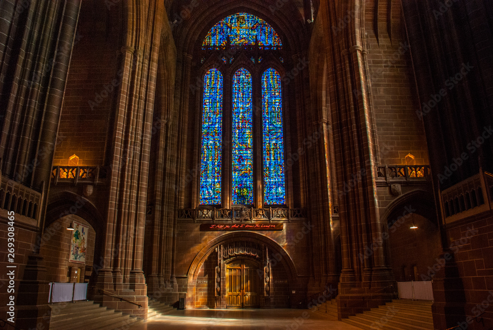 Anglican Cathedral Church of Christ in Liverpool.