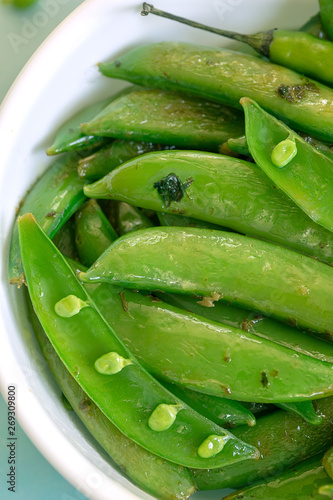 Snap Peas Stir Fry photo