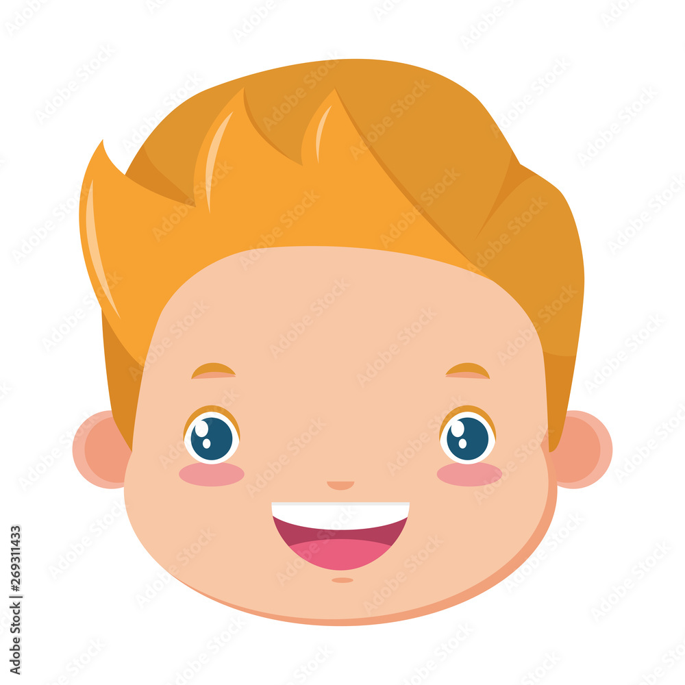 smiling boy face smiling boy face