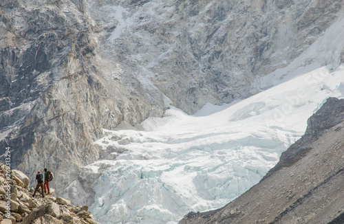 Trekking Everest Base Camp - Kumbu Glacier photo