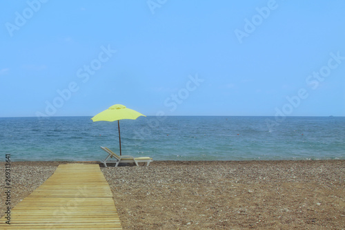 umbrella on the beach