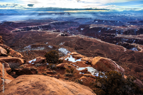 Canyonlands Grand View Point Morning