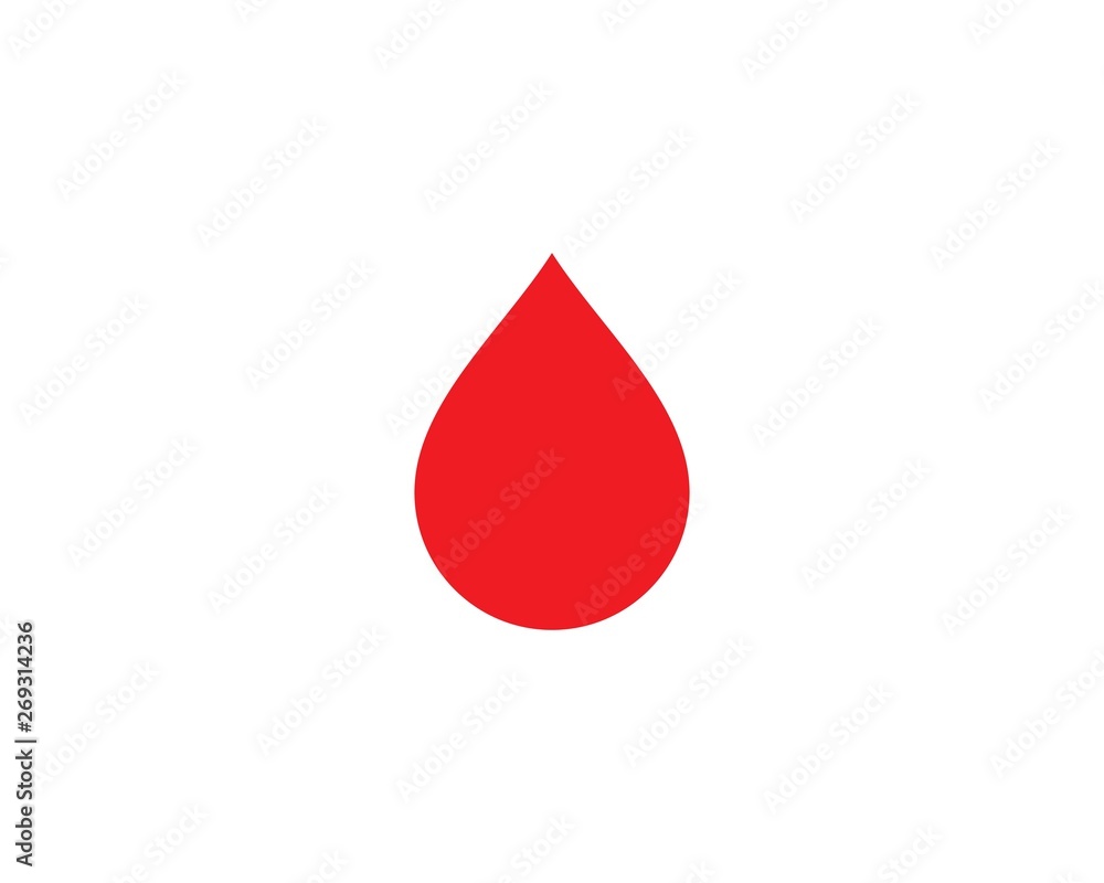 Blood ilustration logo vector Blood ilustration logo vector