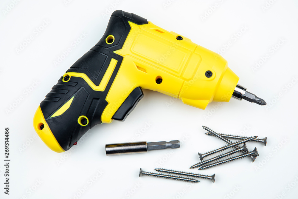 Cordless screwdriver with a drill Cordless screwdriver with a drill