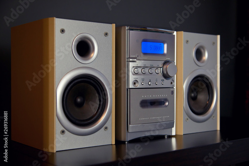 Papier peint Audio Compact Component Mini Stereo System