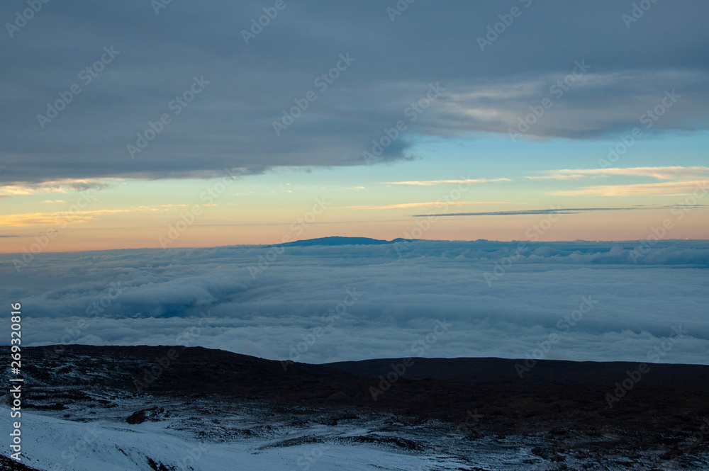 マウナケア山からの雲海