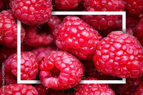 Raspberry patterned card
