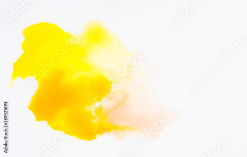 colorful watercolor texture white background