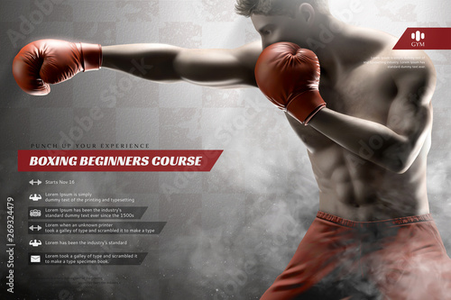 Boxing course ads