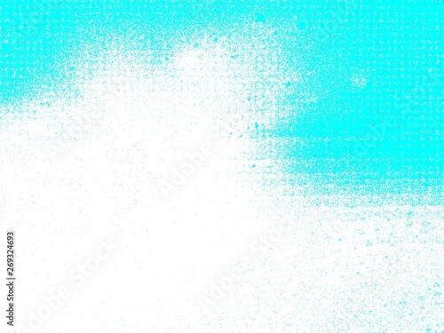 Abstract textures, bright colors but not smooth, of white and light blue by art effect.