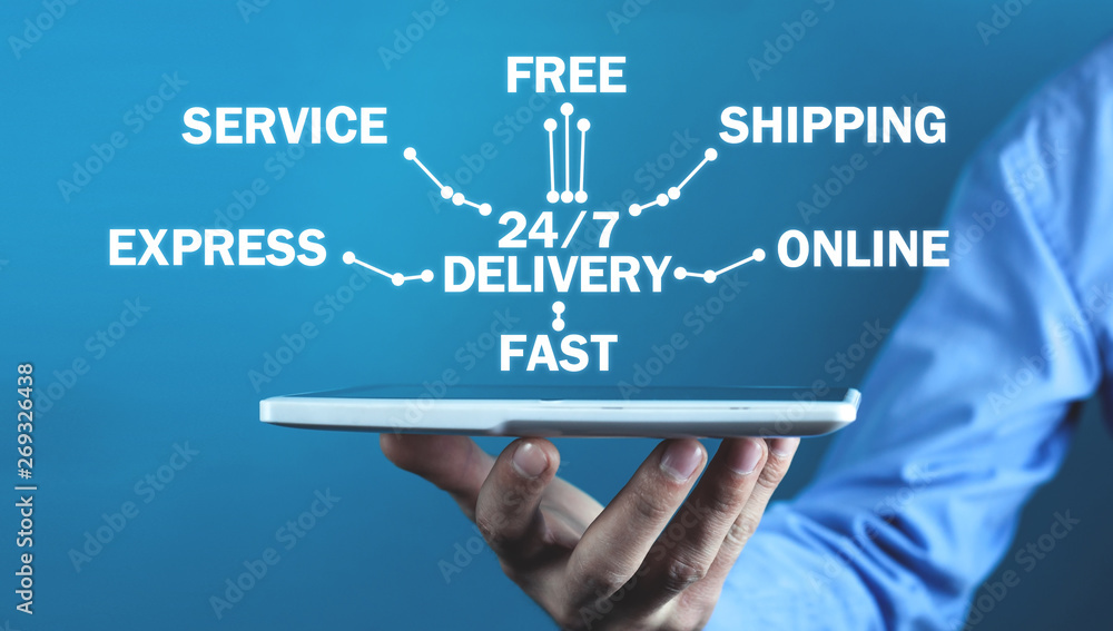 24/7 Delivery service. Logistics and Delivery 24/7 Delivery service. Logistics and Delivery