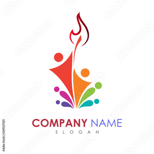 person and family logos, logos ready for use