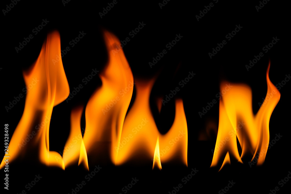 Fire flames background Fire flames background