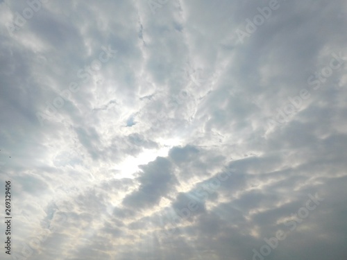 Cielo nublado