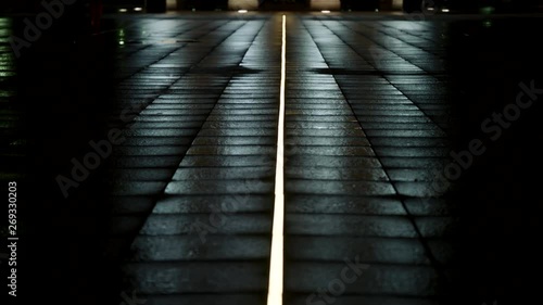 Symmetrical shot of The Tomb of the Unknown Soldier located at Piłsudski Square.